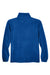 Harriton M980 Mens Pill Resistant Fleece 1/4 Zip Sweatshirt w/ Pockets True Royal Blue Flat Back