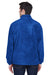 Harriton M990/M990T Mens Pill Resistant Fleece Full Zip Jacket True Royal Blue Model Back
