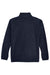 Harriton M990/M990T Mens Pill Resistant Fleece Full Zip Jacket Navy Blue Flat Back