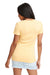 Next Level 1510 Womens Ideal Jersey Short Sleeve Crewneck T-Shirt Banana Cream Yellow Model Back