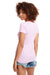 Next Level 1510 Womens Ideal Jersey Short Sleeve Crewneck T-Shirt Lilac Model Back