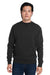 Nautica N17175 Mens Anchor Crewneck Sweatshirt Black Model Front