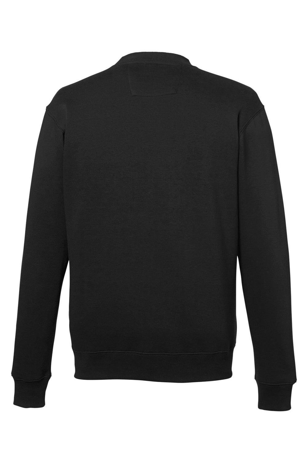 Nautica N17175 Mens Anchor Crewneck Sweatshirt Black Flat Back