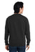 Nautica N17175 Mens Anchor Crewneck Sweatshirt Black Model Back