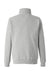 Nautica N17176 Mens Anchor 1/4 Zip Sweatshirt w/ Pockets Oxford Grey Flat Back