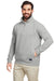 Nautica N17176 Mens Anchor 1/4 Zip Sweatshirt w/ Pockets Oxford Grey Model 3q