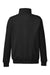 Nautica N17176 Mens Anchor 1/4 Zip Sweatshirt w/ Pockets Black Flat Back