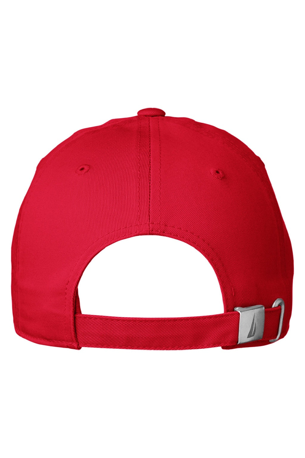 Nautica Hats N17606 Mens J Class Adjustable Hat True Red Flat Back