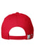 Nautica Hats N17606 Mens J Class Adjustable Hat True Red Flat Back