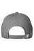 Nautica Hats N17606 Mens J Class Adjustable Hat Graphite Grey Flat Back