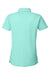 Nautica N17923 Womens Saltwater UPF 40+ Short Sleeve Polo Shirt Cool Mint Green Flat Back