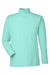 Nautica N17924 Mens Saltwater UPF 40+ 1/4 Zip Sweatshirt Cool Mint Green Flat Front
