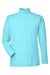 Nautica N17924 Mens Saltwater UPF 40+ 1/4 Zip Sweatshirt Sea Mist Blue Flat Front