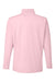 Nautica N17924 Mens Saltwater UPF 40+ 1/4 Zip Sweatshirt Sunset Pink Flat Back