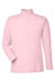 Nautica N17924 Mens Saltwater UPF 40+ 1/4 Zip Sweatshirt Sunset Pink Flat Front