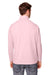 Nautica N17924 Mens Saltwater UPF 40+ 1/4 Zip Sweatshirt Sunset Pink Model Back