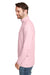 Nautica N17924 Mens Saltwater UPF 40+ 1/4 Zip Sweatshirt Sunset Pink Model Side