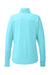 Nautica N17925 Womens Saltwater UPF 40+ 1/4 Zip Sweatshirt Sea Mist Blue Flat Back