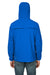 Nautica N17926 Mens Stillwater Water Resistant Full Zip Hooded Windbreaker Jacket Royal Blue Model Back