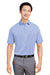 Nautica N17973 Mens Sun Surfer Short Sleeve Polo Shirt Vintage Mavi Blue Model Front