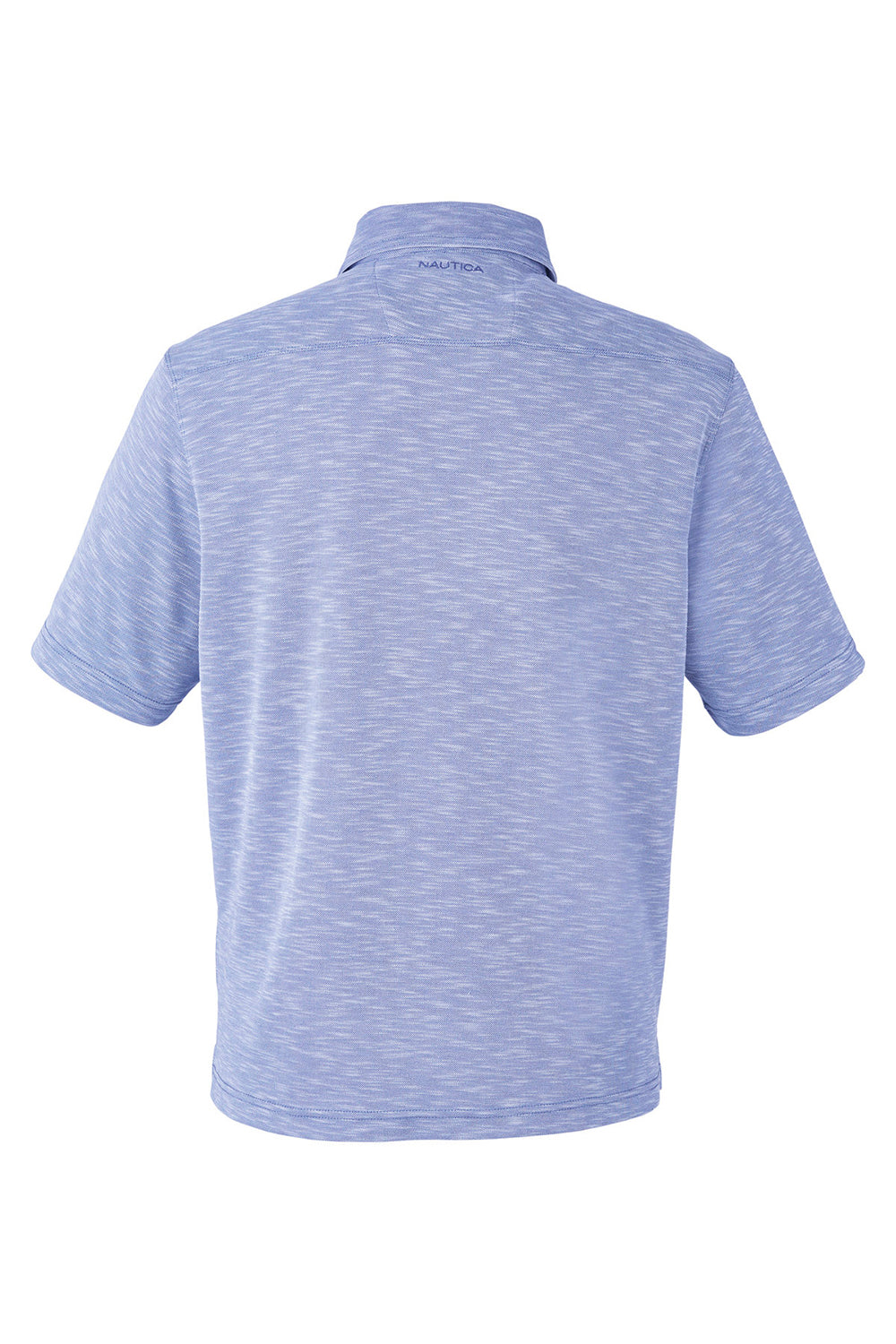 Nautica N17973 Mens Sun Surfer Short Sleeve Polo Shirt Vintage Mavi Blue Flat Back