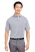 Nautica N17973 Mens Sun Surfer Short Sleeve Polo Shirt Vintage Pebble Grey Model Front