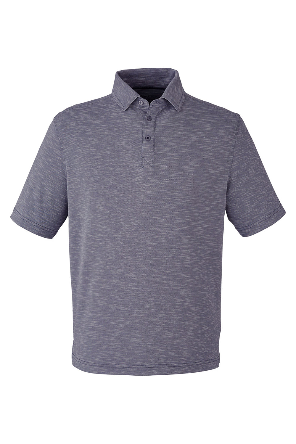 Nautica N17973 Mens Sun Surfer Short Sleeve Polo Shirt Vintage Navy Blue Flat Front
