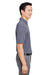 Nautica N17973 Mens Sun Surfer Short Sleeve Polo Shirt Vintage Navy Blue Model Side