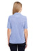 Nautica N17974 Womens Sun Surfer Short Sleeve Polo Shirt Vintage Mavi Blue Model Back