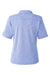 Nautica N17974 Womens Sun Surfer Short Sleeve Polo Shirt Vintage Mavi Blue Flat Back