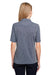 Nautica N17974 Womens Sun Surfer Short Sleeve Polo Shirt Vintage Navy Blue Model Back