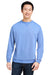 Nautica N17989 Mens Sun Surfer Supreme Crewneck Sweatshirt Vintage Mavi Blue Model Front