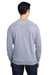 Nautica N17989 Mens Sun Surfer Supreme Crewneck Sweatshirt Vintage Pebble Grey Model Back