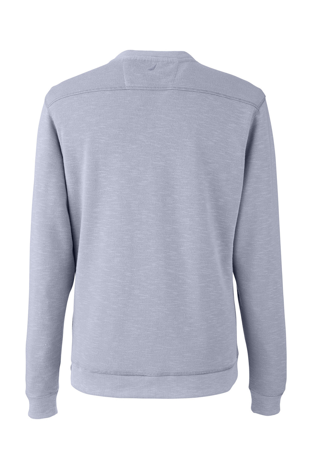Nautica N17989 Mens Sun Surfer Supreme Crewneck Sweatshirt Vintage Pebble Grey Flat Back