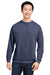 Nautica N17989 Mens Sun Surfer Supreme Crewneck Sweatshirt Vintage Navy Blue Model Front
