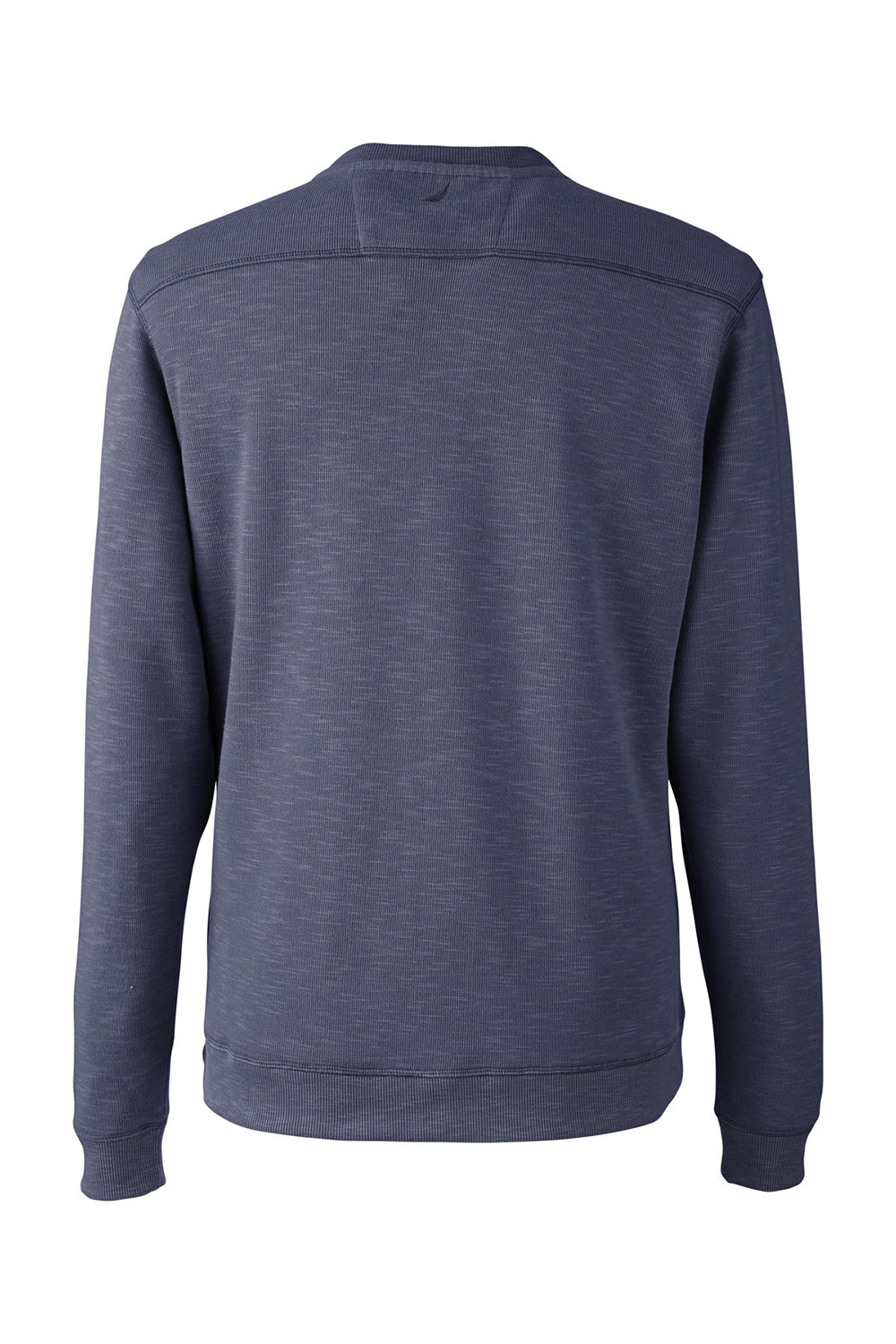 Nautica N17989 Mens Sun Surfer Supreme Crewneck Sweatshirt Vintage Navy Blue Flat Back