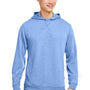 Nautica Mens Sun Surfer Supreme Hooded Sweatshirt Hoodie w/ Pockets - Vintage Mavi Blue