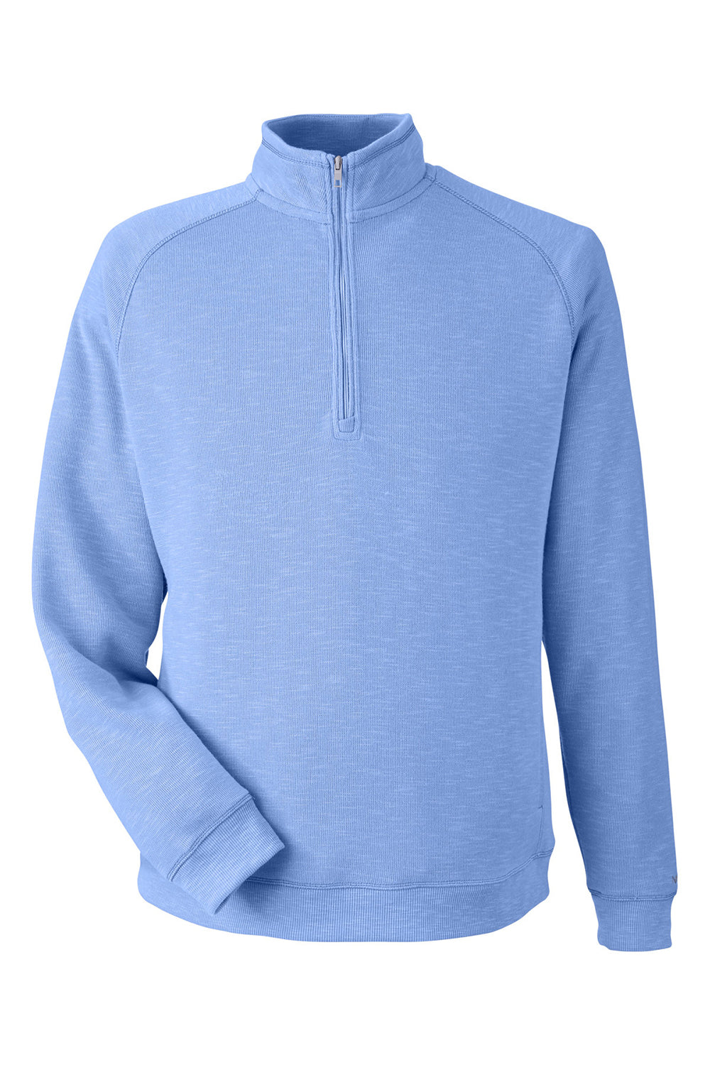 Nautica N17991 Mens Sun Surfer Supreme 1/4 Zip Sweatshirt w/ Pockets Vintage Mavi Blue Flat Front