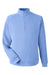 Nautica N17991 Mens Sun Surfer Supreme 1/4 Zip Sweatshirt w/ Pockets Vintage Mavi Blue Flat Front
