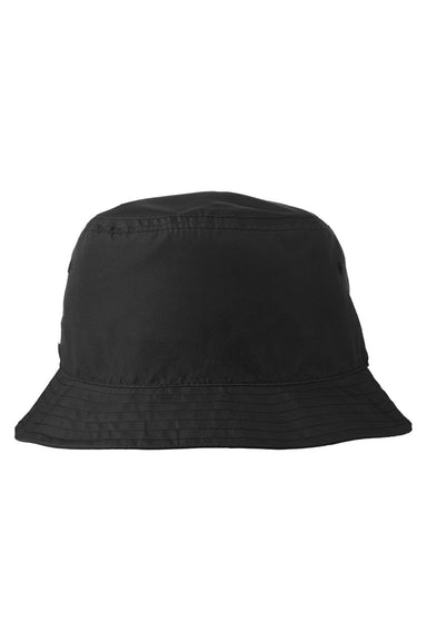 Nautica Hats N17994 Mens Rock Island Bucket Hat Black Model Flat Front
