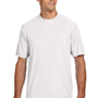 A4 Mens Performance Moisture Wicking Short Sleeve Crewneck T-Shirt - White