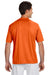 A4 N3142 Mens Performance Moisture Wicking Short Sleeve Crewneck T-Shirt Orange Model Back