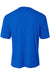 A4 N3402 Mens Sprint Performance Moisture Wicking Short Sleeve Crewneck T-Shirt Royal Blue Flat Back