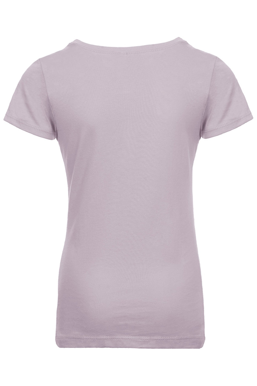 Next Level N3710/3710 Youth Princess Fine Jersey Short Sleeve Crewneck T-Shirt Lilac Puple Flat Back