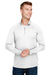 A4 N4268 Mens Daily Performance Moisture Wicking 1/4 Zip Sweatshirt White Model Front