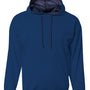 A4 Mens Sprint Tech Fleece Hooded Sweatshirt - Navy Blue