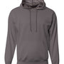 A4 Mens Sprint Tech Fleece Hooded Sweatshirt - Graphite Grey