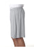 A4 N5283 Mens Moisture Wicking Performance Shorts Silver Grey Model Side
