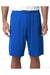 A4 N5283 Mens Moisture Wicking Performance Shorts Royal Blue Model Front