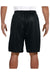 A4 N5296 Mens Moisture Wicking Tricot Mesh Shorts Black Model Back